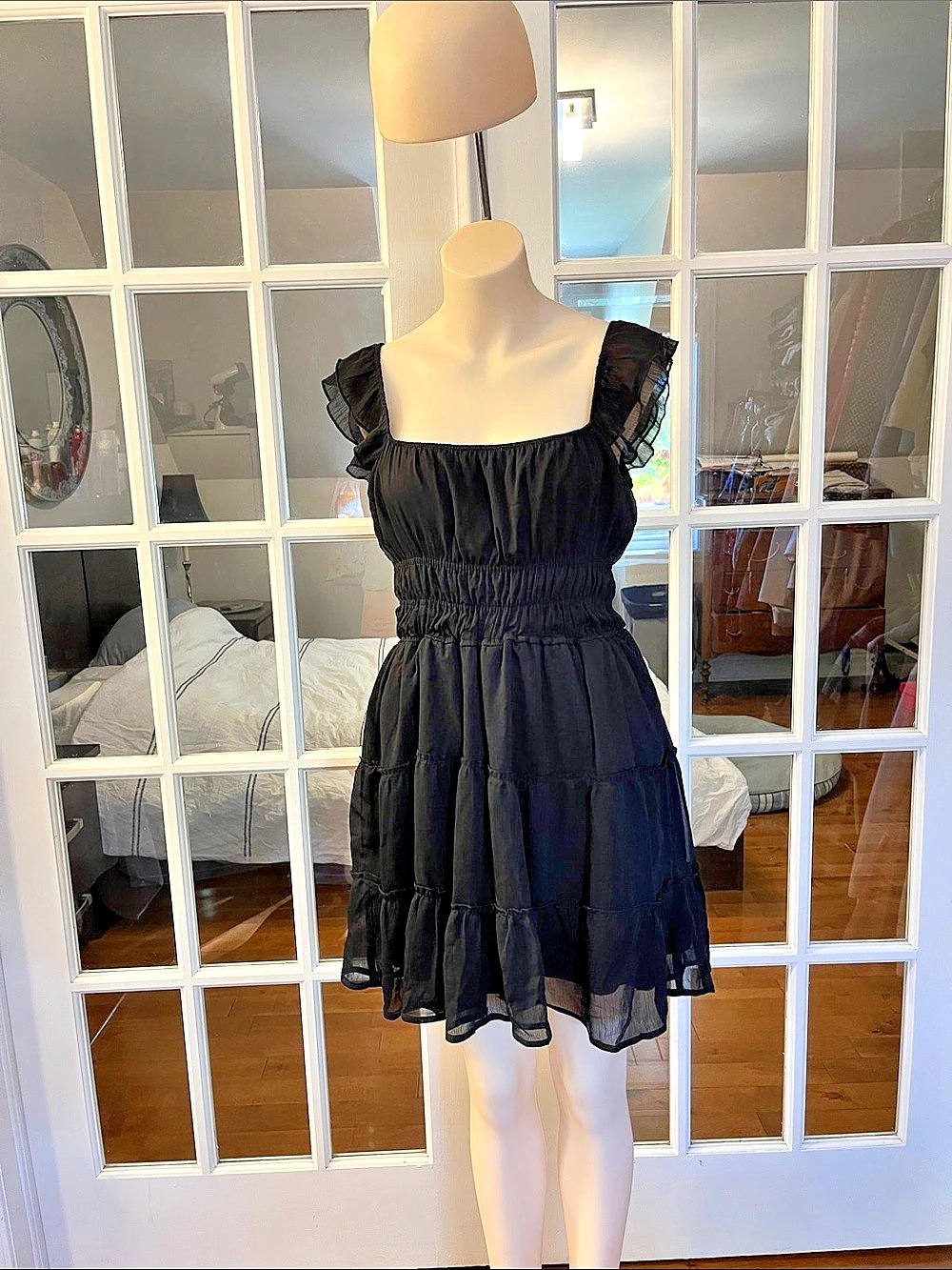 Streetwear société Black Mini Dress médium like New